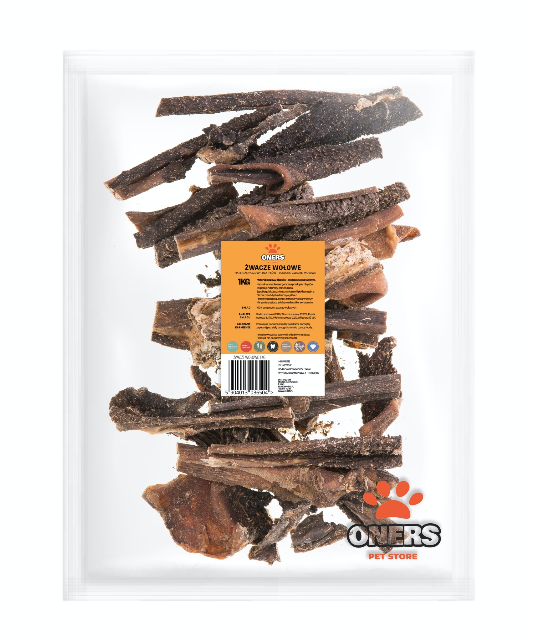 ONERS żwacze wołowe 500g - obrazek 2