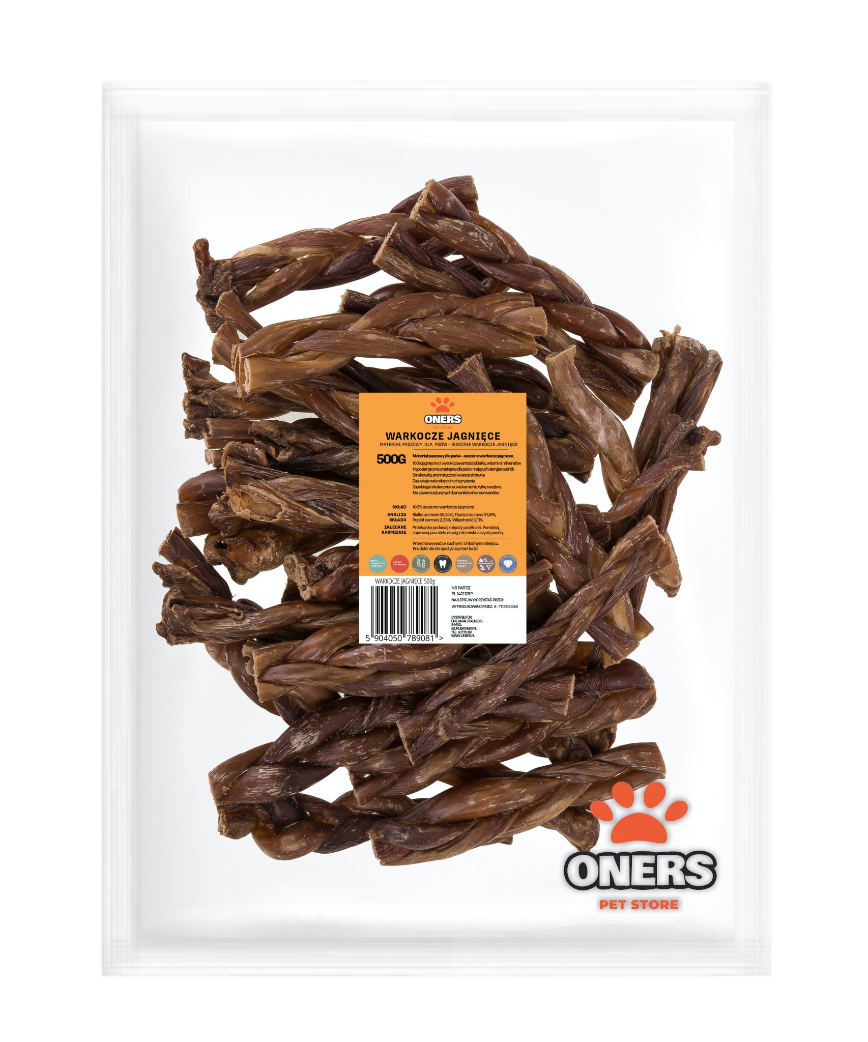 ONERS warkocze jagnięce 500g - obrazek 2