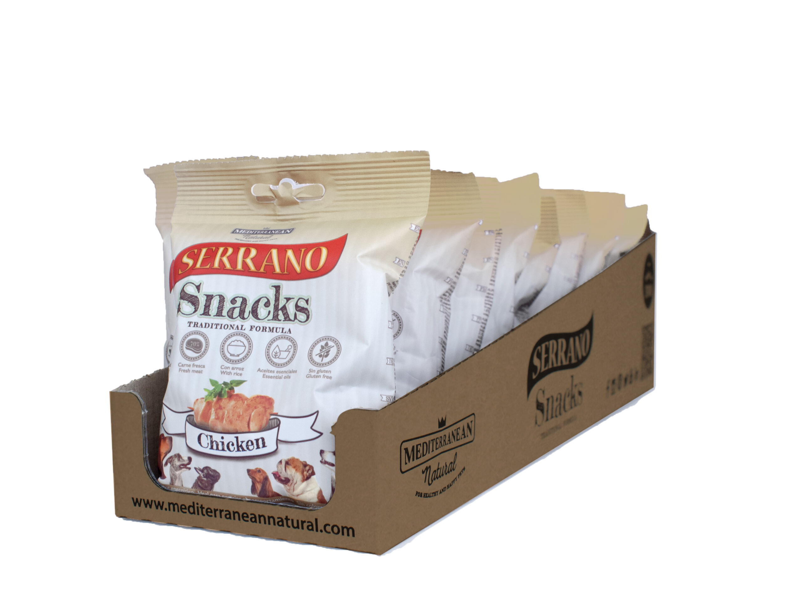 SERRANO Snacks KURCZAK przysmak treningowy 100g - obrazek 2