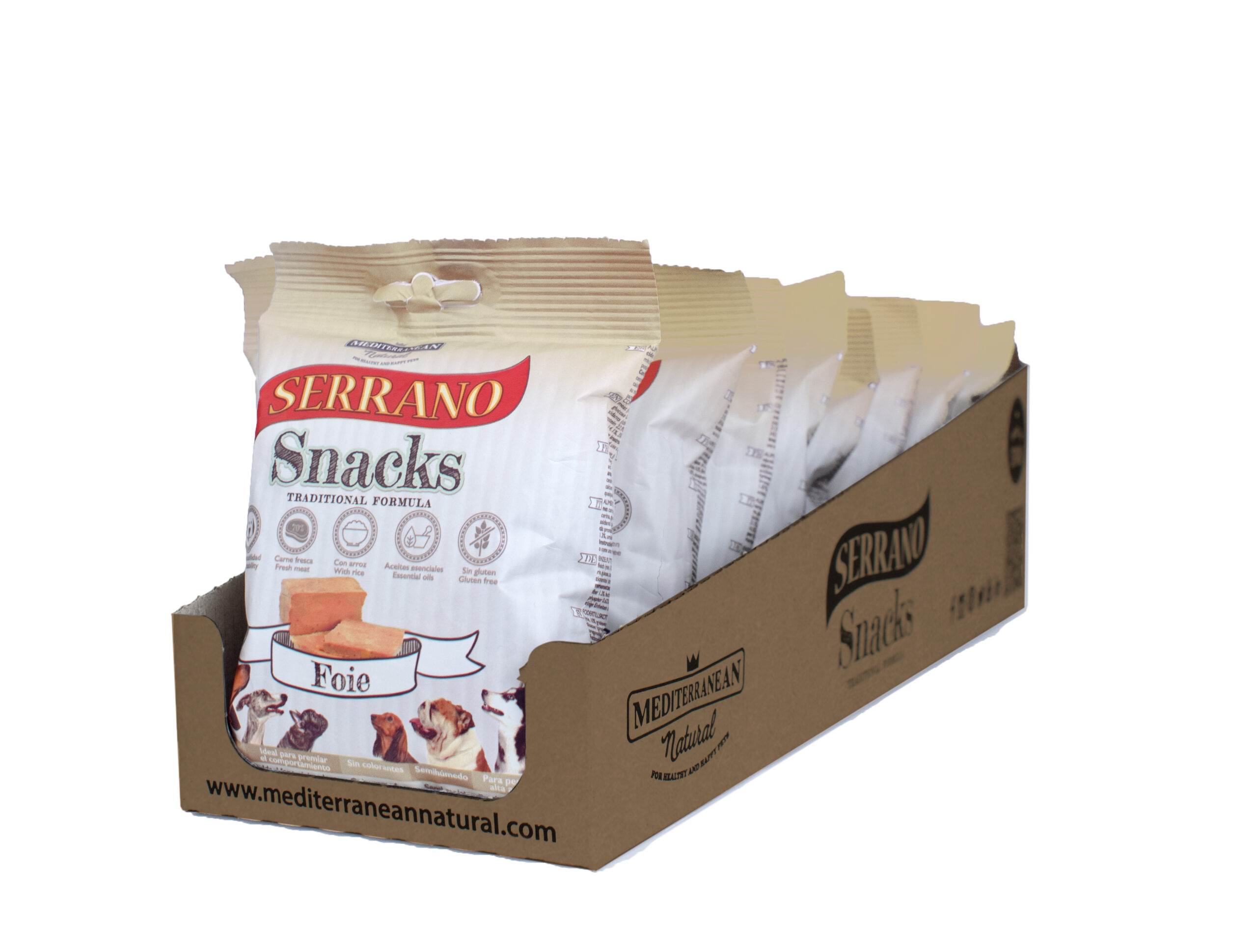 SERRANO Snacks WĄTROBA WIEPRZOWA przysmak treningowy 100g - obrazek 2