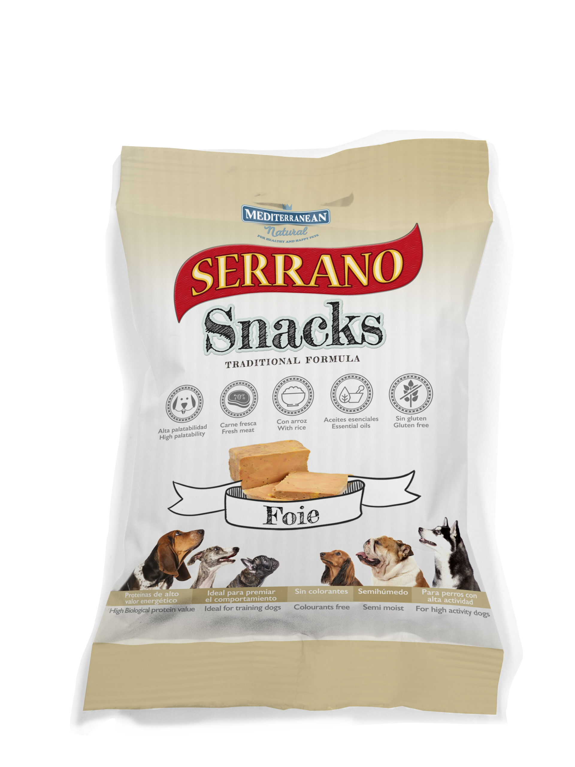 SERRANO Snacks WĄTROBA WIEPRZOWA przysmak treningowy 100g - obrazek 3