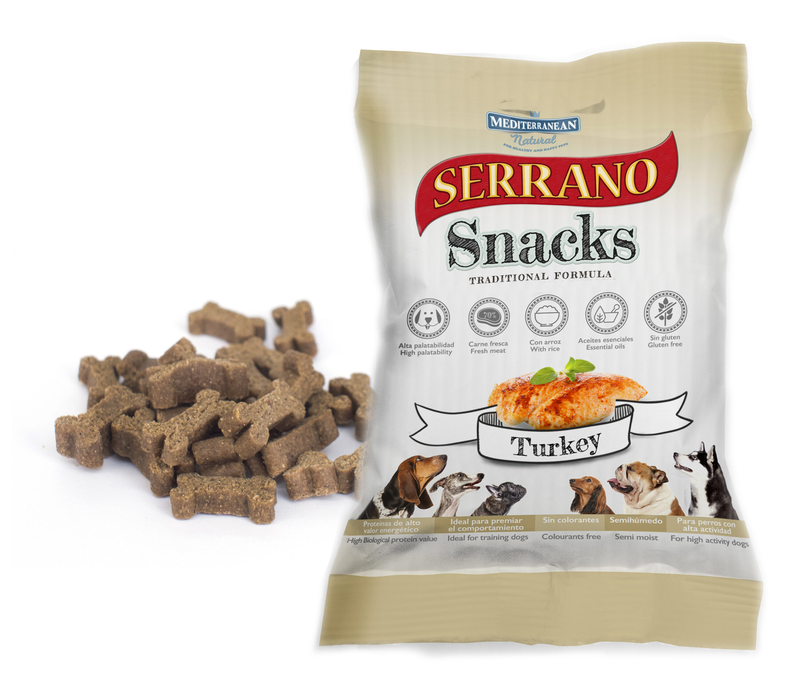 SERRANO Snacks INDYK przysmak treningowy 100g